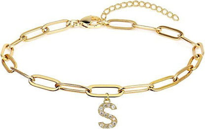 Women's Fashion New Initial Letter Bracelet cb00a96b 74bd 42d4 bd2a b9849c63c4dd