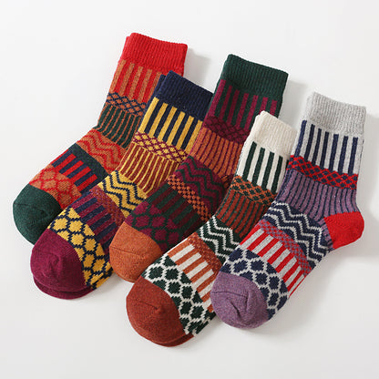 Fashion Winter Thickened Socks Women's Set cb20d63a a650 4a1f a629 41185aa376cd