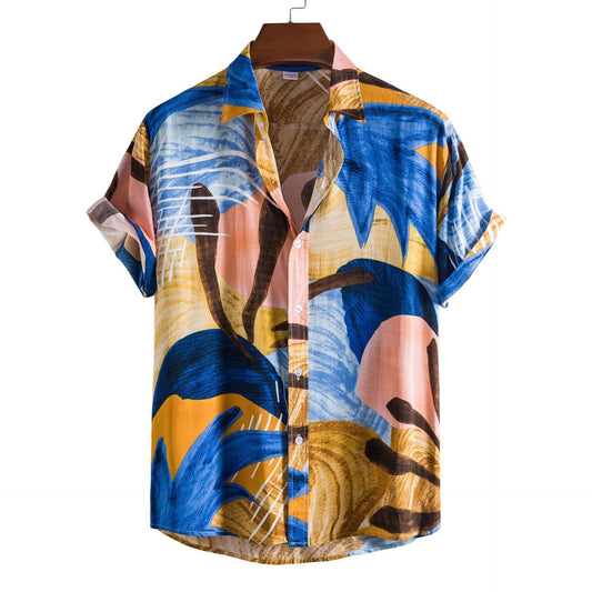 Men's Bamboo And Linen Shirt cb29b11c 56ec 4ee9 b874 b4a67f89f222