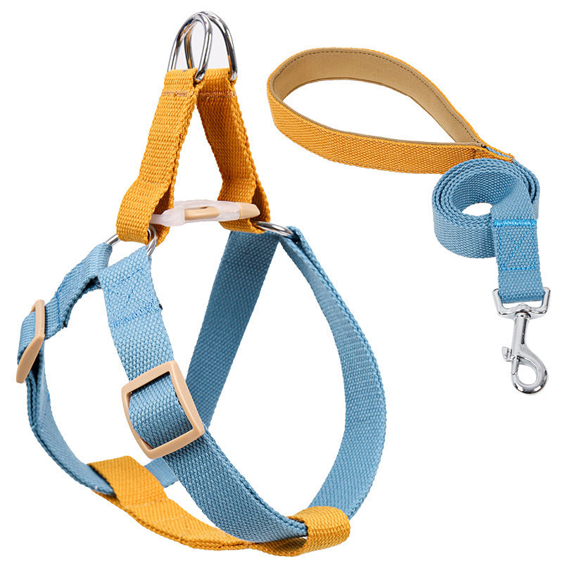 Color Pet Drawstring Leash Vest-style Dog Leash cb2c9c1a 31f7 46ee adbd 32d50a57b34f