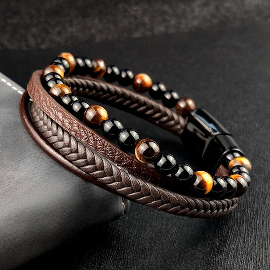 Multi-layer Bracelet Stainless Steel Magnet Wristband cb2d9a3a cf1c 4251 9d6c 6d69a7024c0a
