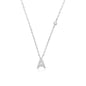 Fashion Jewelry Luxury Gold Color A-Z 26 Letters Necklace CZ Pendant For Women Cute Initials Name Necklace Fashion Party Wedd