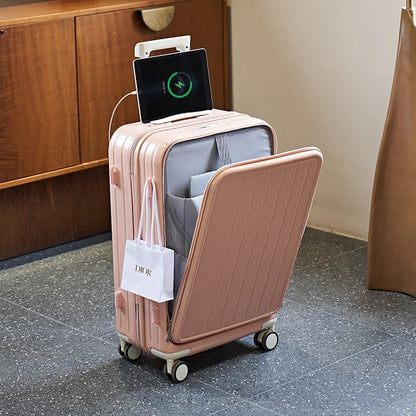 Multi-Function Front Open Cover Luggage cb52ac60 db27 4e3b 883a 39431a32e8a6