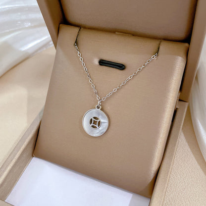 Beimu Coin Women's Simple Short Collar Chain cb5f9979 446e 427e bffb 00aea8f6d7fc