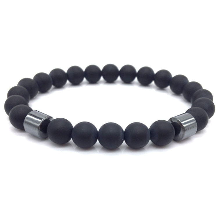 Fashion New Black Stone Tiger Eye Bead Magnet Bracelet cb6658e7 1a4d 4c37 b44f fddfef0fa907