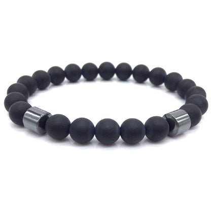 Fashion New Black Stone Tiger Eye Bead Magnet Bracelet cb6658e7 1a4d 4c37 b44f fddfef0fa907