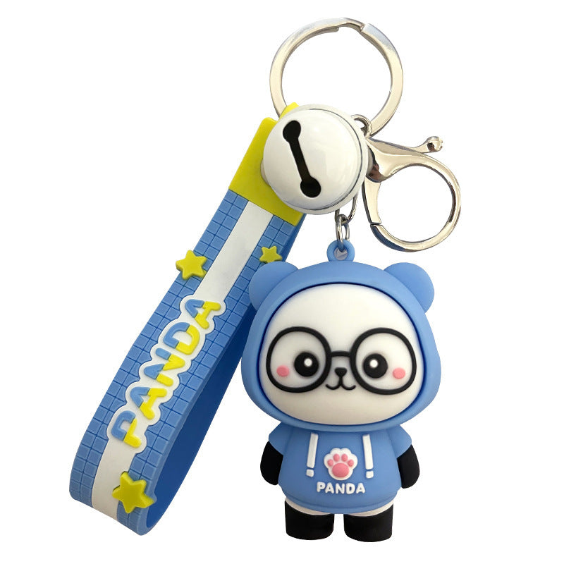 Cute Sweater Little Panda Keychain Pendant Bag cb7d5150 96a2 42eb b7d8 8aad37573eb7