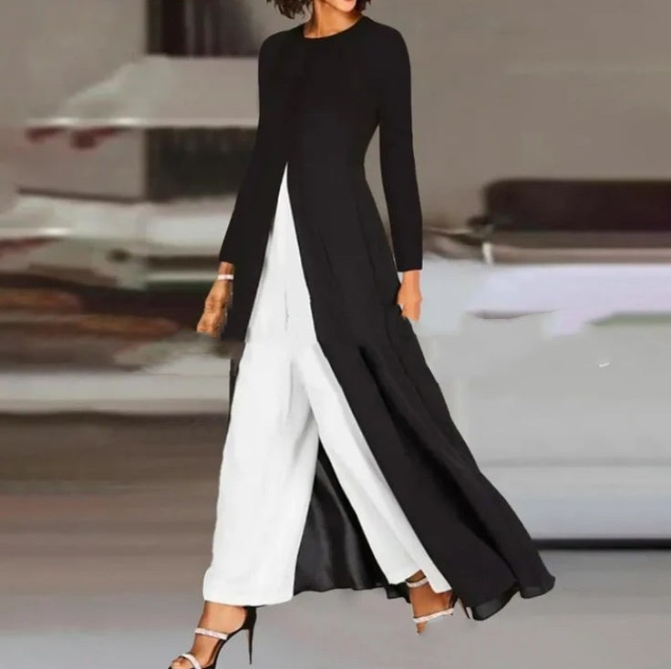 Women's Solid Color Fashion Loose Casual And Comfortable Jumpsuit cb912b79 fa29 448c a847 a8423b7f788a