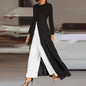 Women's Solid Color Fashion Loose Casual And Comfortable Jumpsuit cb912b79 fa29 448c a847 a8423b7f788a