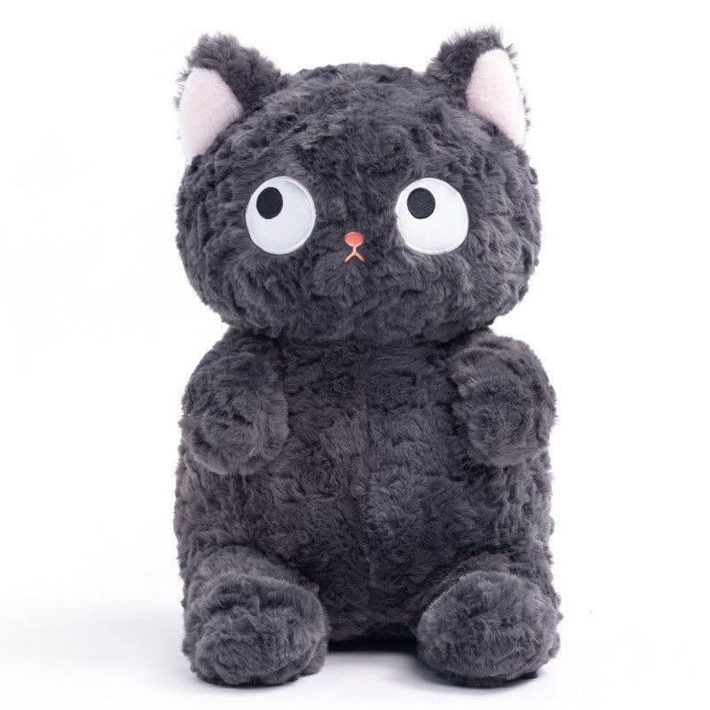Cute Black Cat Sitting Posture Squatting Posture Pure Plush Toy cb9dc37b 82f3 468a a04a 630209252614