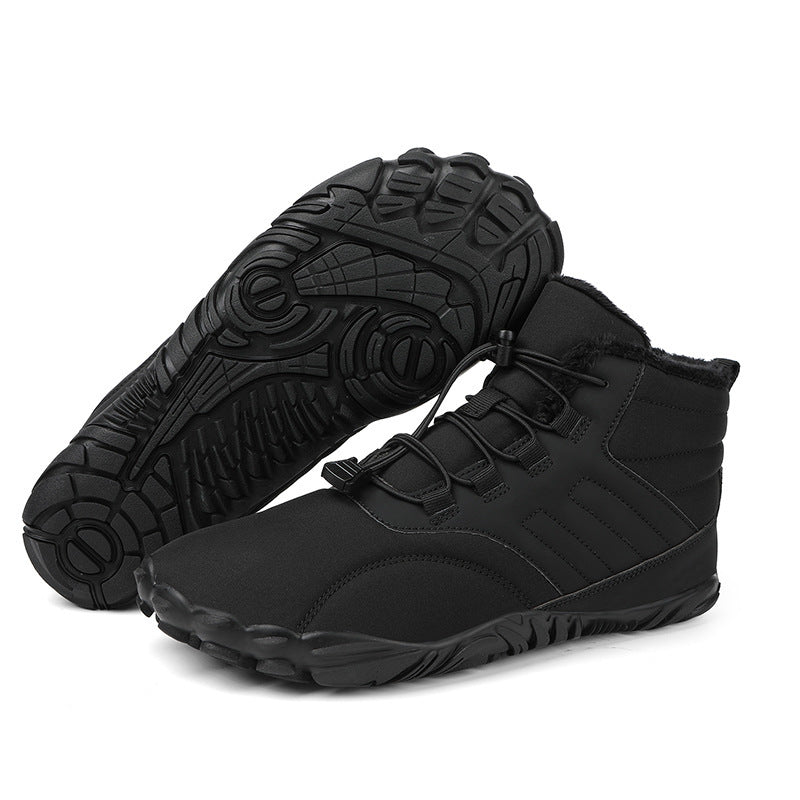 Snow Boots Couple Fleece-lined Waterproof Outdoor Cotton-padded Shoes Non-slip Winter Cotton Boots cb9e852f e1ac 4999 bab4 ef