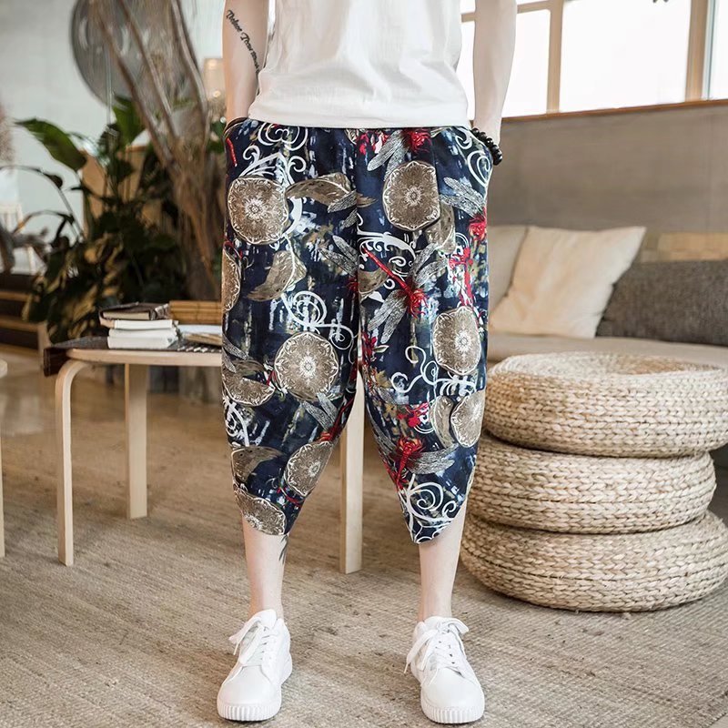 Summer Bloomers Men's Linen Wide Leg Loose cba384e3 102c 4aba 966b 72fa76d21701