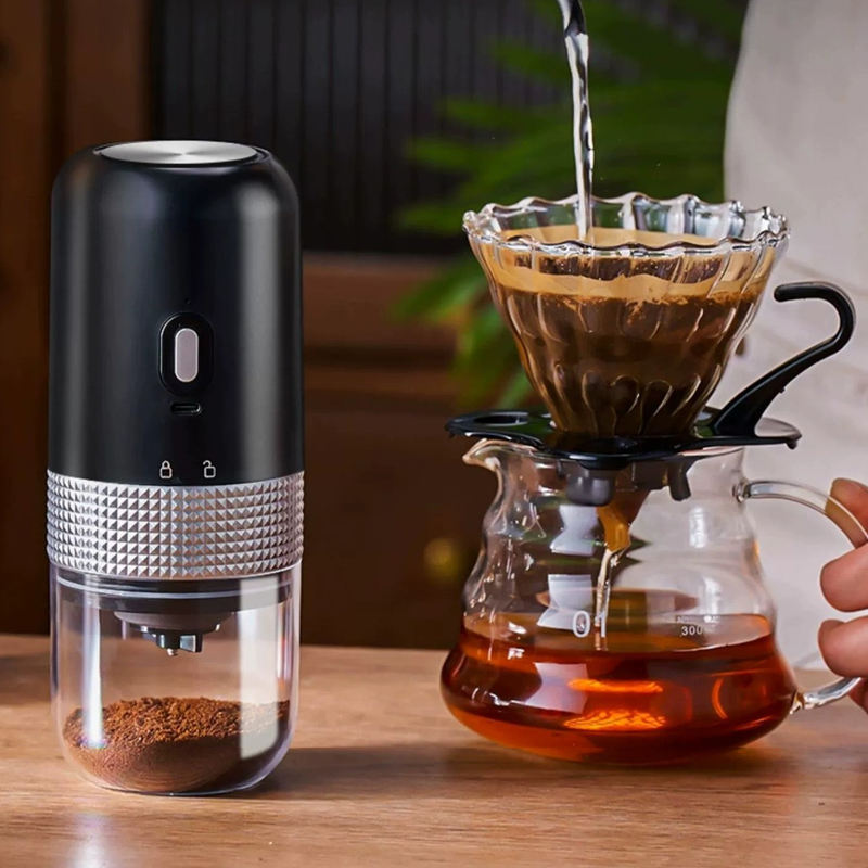 Electric Ceramic Coffee Grinder USB Charging Portable Outdoor Coffee Grinder cbec193e 32c9 43d1 8cbb a757565012ed