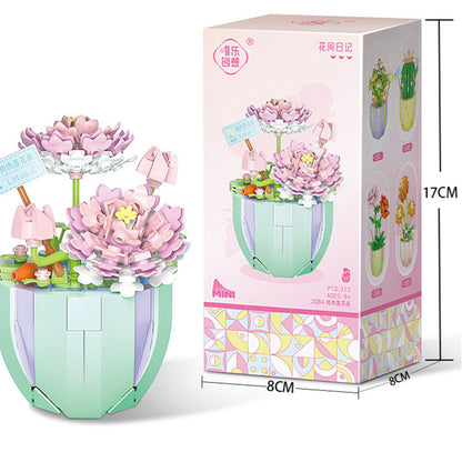 Building Block Puzzle Toy Eternal Flower Potted Mini Succulent Potted Plant cbeeee82 4b13 41a8 b25a 91d099348551 1aef7af4 a7c