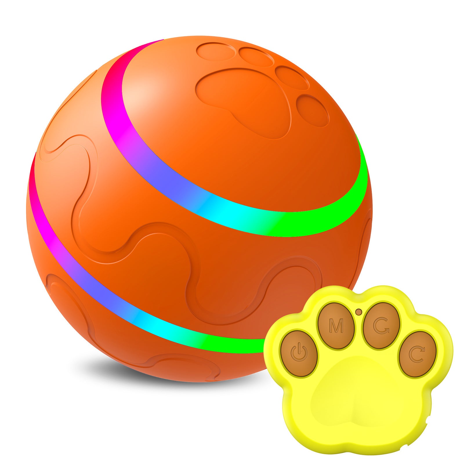 Pet New Cat Wicked Ball Toy Intelligent Ball USB Cat Toys Self Rotating Ball Automatic Rotation Ball cbff990c 403f 4453 b564 