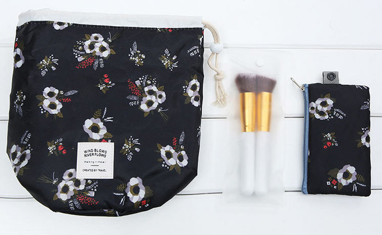 Bathroom classics makeup bag cosmetic bag