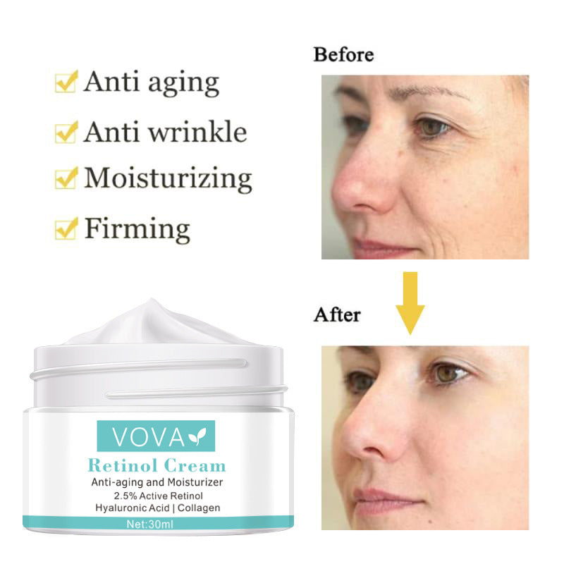 Collagen Hyaluronic Acid Anti-Wrinkle Cream Shrink Pores Tightening Improve Puffiness Moisturizing Skin Care cc16c12b 1253 41