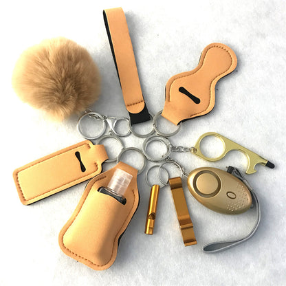 Wrist Keychain 10 Pieces Suit Door Opener Hand Sanitizer Bag cc34db81 b750 4d18 851d 234a5dcb50fe