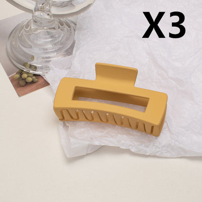 Simple Ins Frosted Cream Plate Hair Clip cc3b4cf5 0e8d 41fb a239 2edba52d07fa