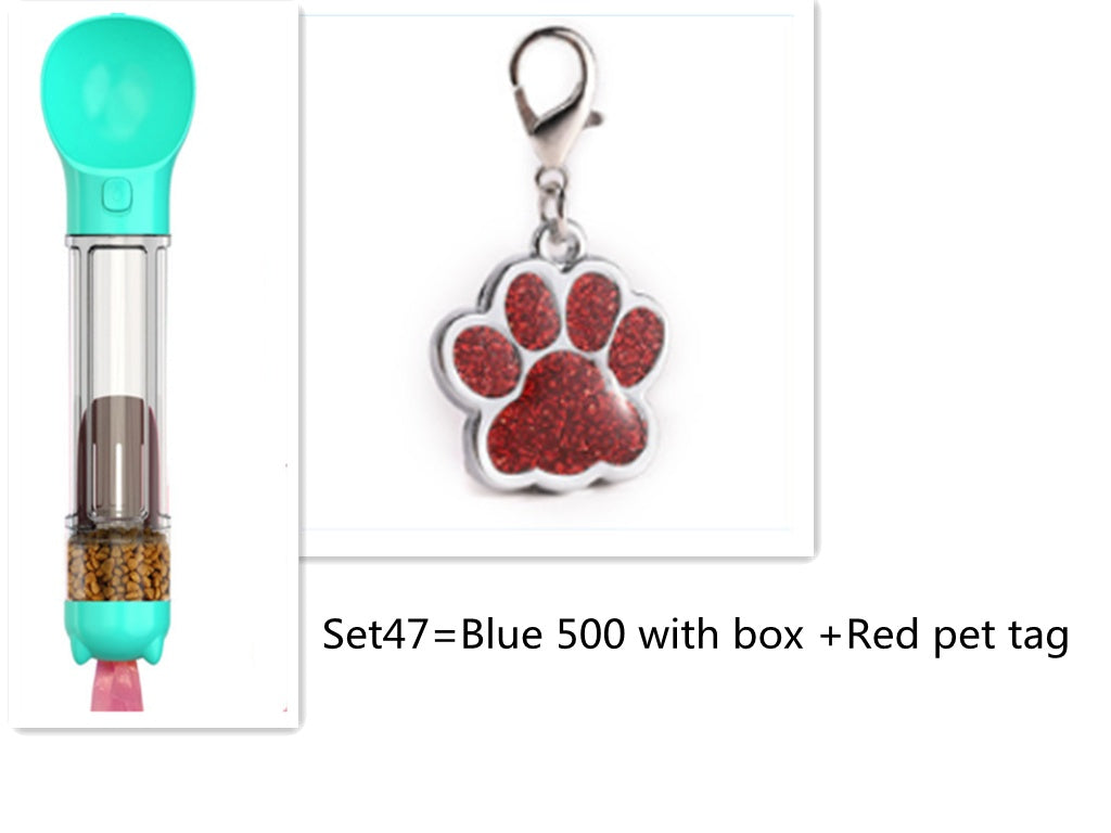 Pet multifunctional water cup Going with the dog cc4910e1 12c2 44f9 93a8 a3ca548663c2