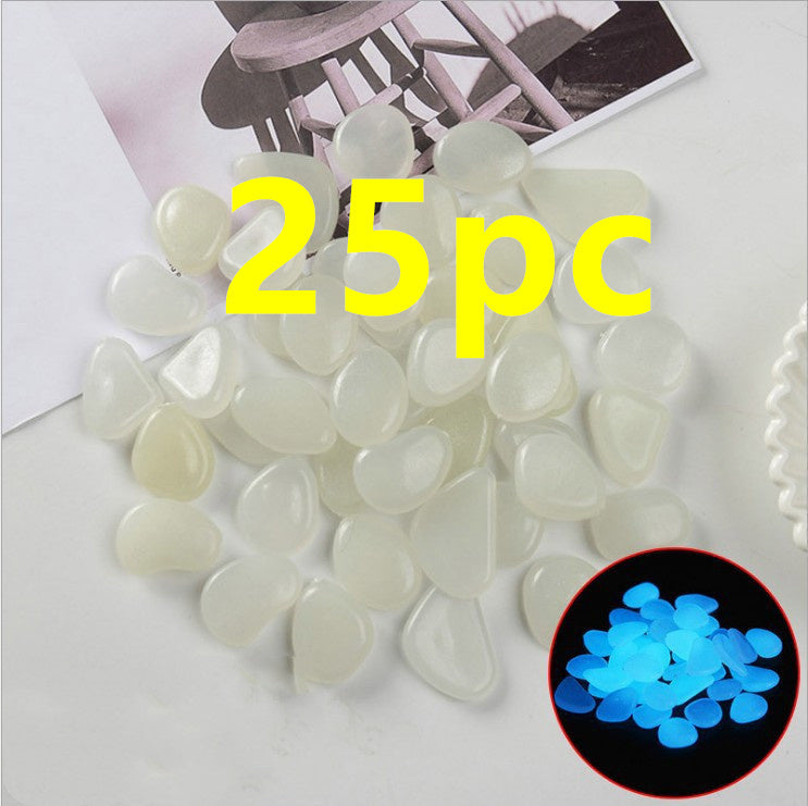 Luminous Stones Fluorescent Aquarium Pebbles Fish Tank Garden Luminous Stones cc5244fb a8a3 4087 8321 e244c160448d