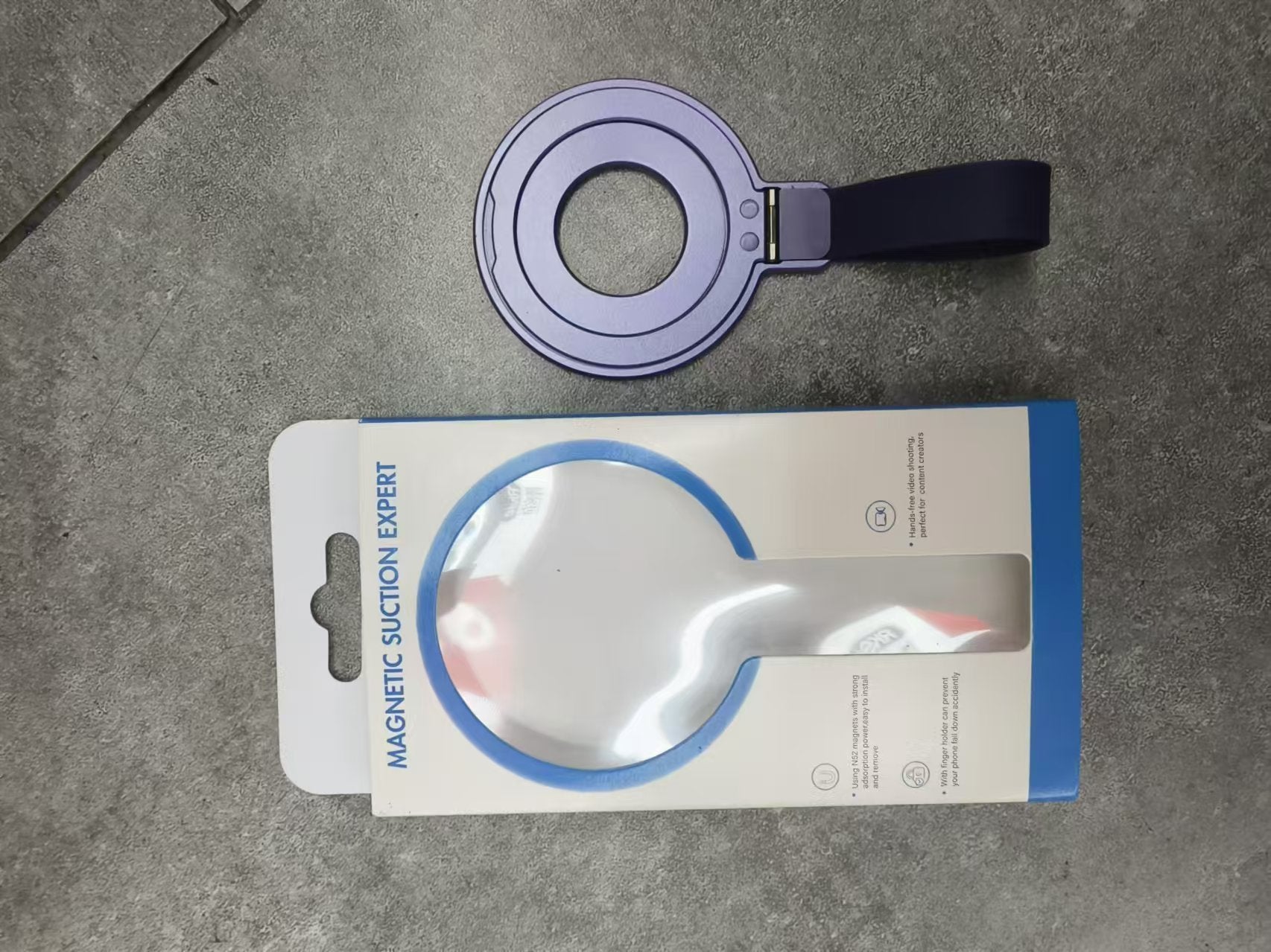 Magnetic Phone Holder Portable Ultra-thin - 图片 8