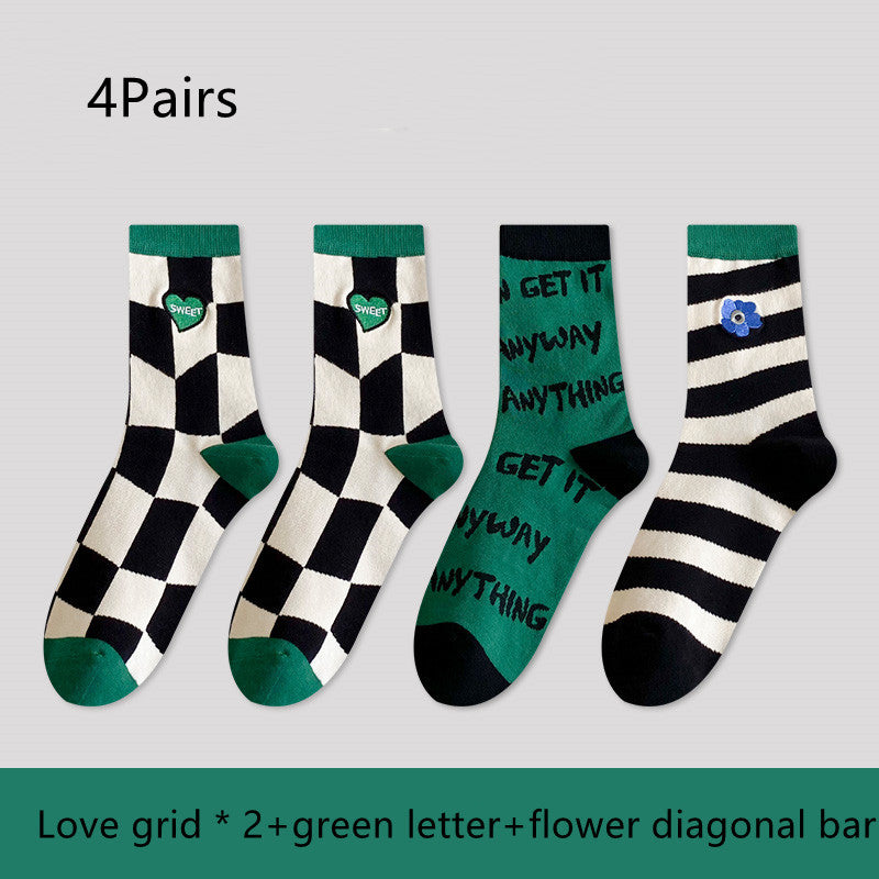 Green Women's Spring And Autumn Stockings cc740b6d 236f 4a42 ad21 a8326e4c13bf