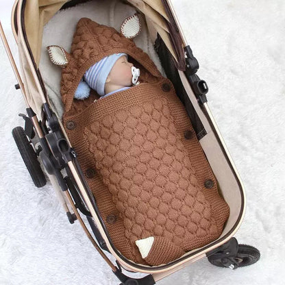 Pure Color Newborn Envelope Anti-kick Swaddling Blanket cc776adc 03b8 4938 8001 a59e7680ad03