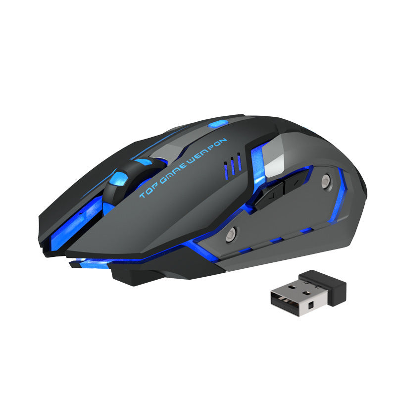 Wireless Charging Silent Gaming Mouse Machinery - 图片 6