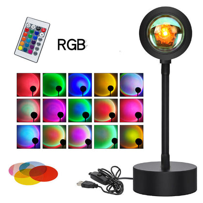 Sunset Projection Lamp Sunset Projector Night Light Wall Decoration Lighting cc8e5af0 8357 4168 acbd d76c42aaf05a