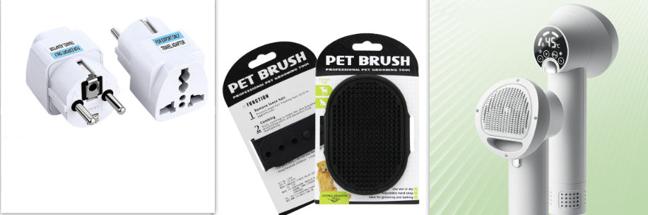 Smart Pet Hair Dryer Dog Golden Retriever Cat Grooming Hairdressing Blow & Comb Silent No Harm Pet Cleaning Supplies Pet Prod