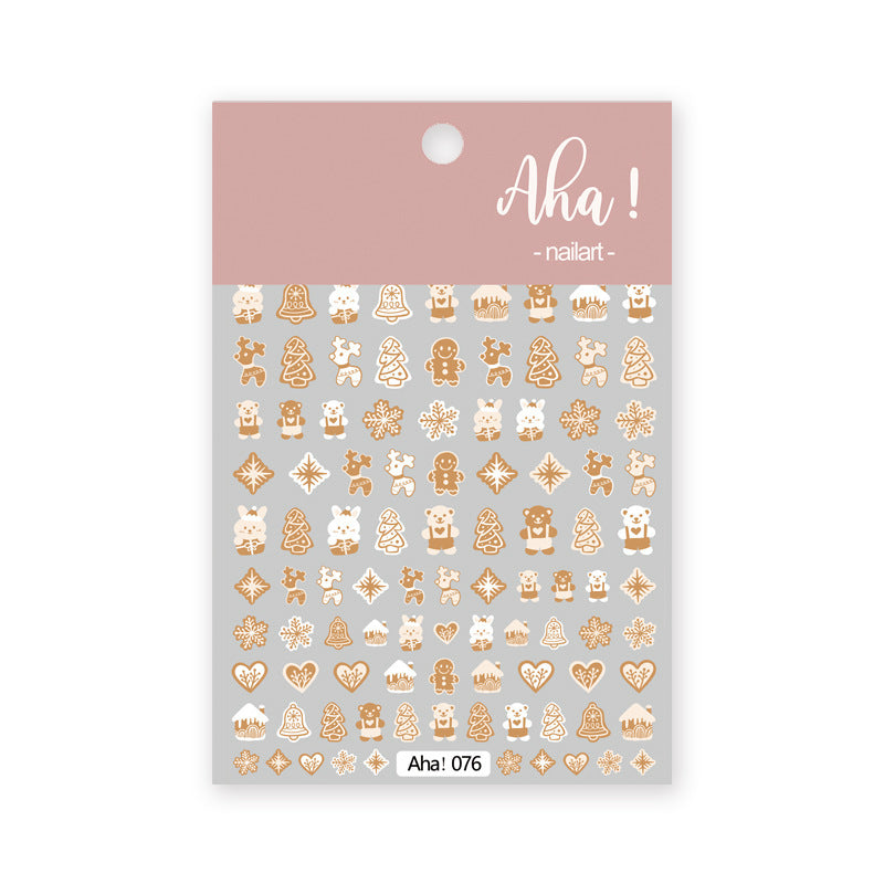Nail Art Sticker Santa Claus Cartoon cccfe37b 71c2 460e b9d5 a030a056adf2
