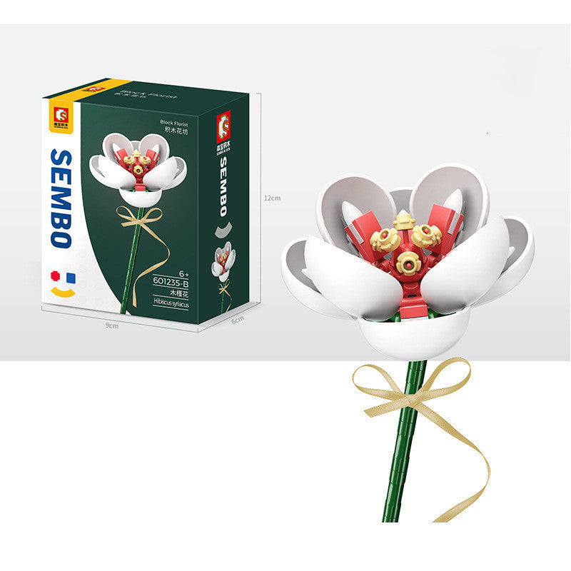 Bouquet Assembled Puzzle Building Block Toy ccea1f47 2b8a 4d7c 8f19 757d15f6c835