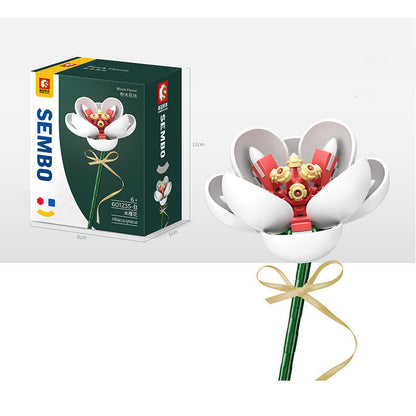 Bouquet Assembled Puzzle Building Block Toy ccea1f47 2b8a 4d7c 8f19 757d15f6c835