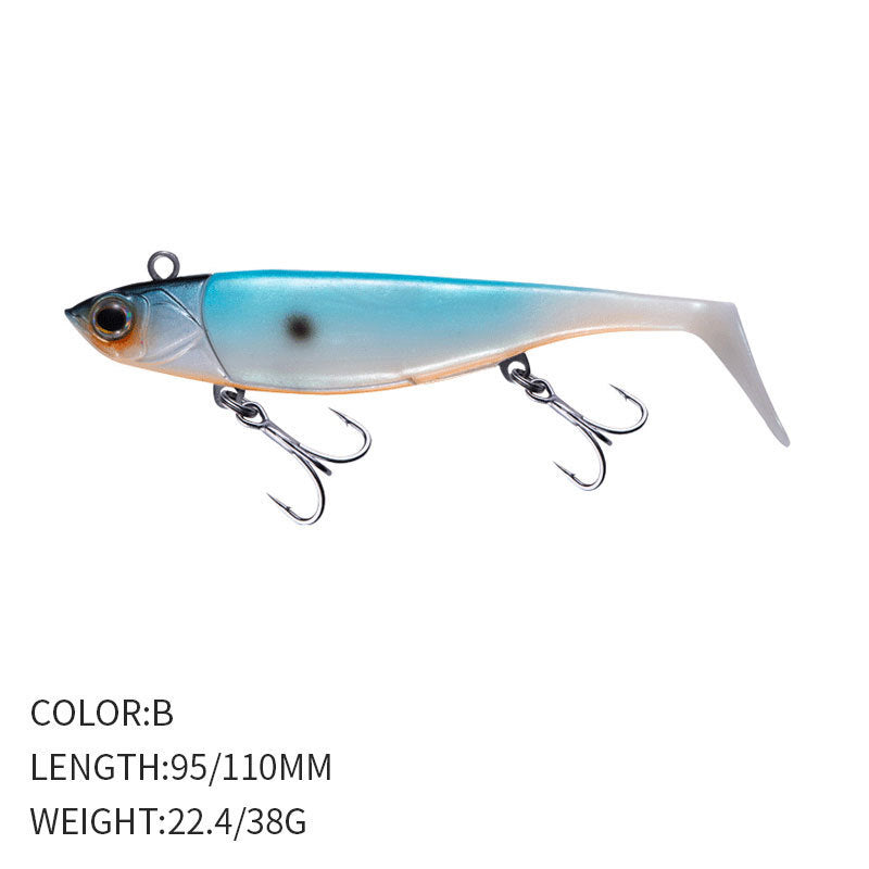 Tail Soft Bait Sea Fishing Lure Fish Type Jig Hook Tossing Fake Fish Weever Topmouth Culter ccf526e6 81ea 4ebc a949 028bc53f3