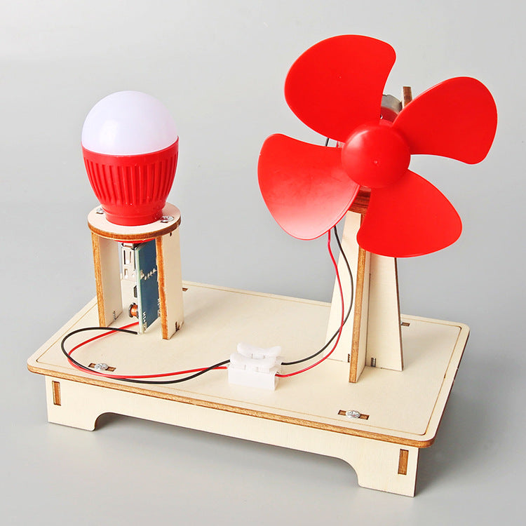 Scientific Experiment Wind Generator Manual Diy Material Package ccf53559 eece 4cdb ba10 5b2ba986a93b