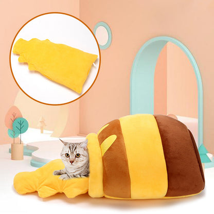 All-season Warm Honey Pot Pet Nest cd2a7d6c 46aa 42bb 815c 1c0f1c84b552