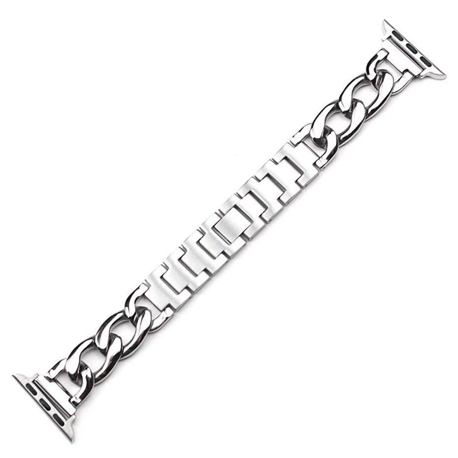Strap Metal Wrist Strap Stainless Steel Denim Single Chain Watch Band cd2cd23d 557f 45bd b26d 7c4e89847d74