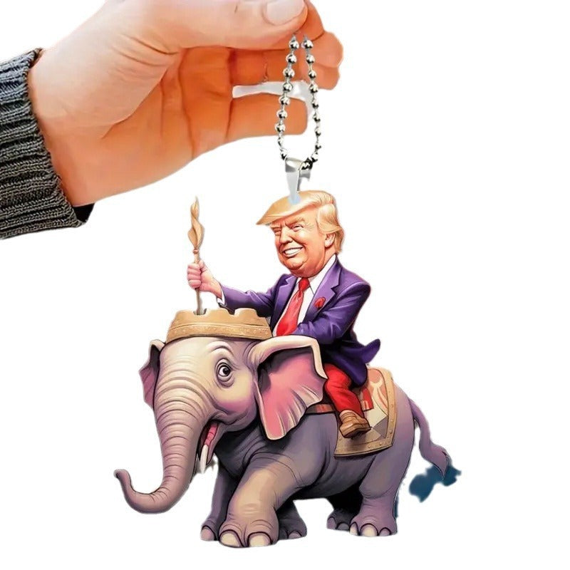 Car Decoration Pendant Trump Car Rearview Mirror Decoration Pendant cd2f9938 00df 4f93 b9cb c335ae266806