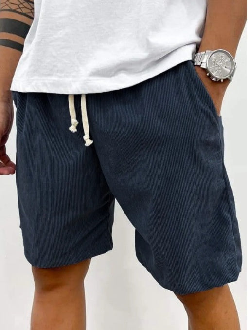 Lace-up Corduroy Men's Shorts Casual Pants cd3de292 36e2 4b2c aef7 f044f5549d65 trans