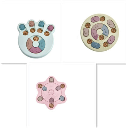 Dog Puzzle Toys Increase IQ Interactive Slow Dispensing Feeding Dog Training Games Feeder For Small Medium Dog Pet Training T