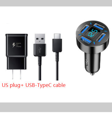 Four-port Car Charger 4USB Car Charger cd97c639 94c4 42e4 b894 a0bf3c75f21f