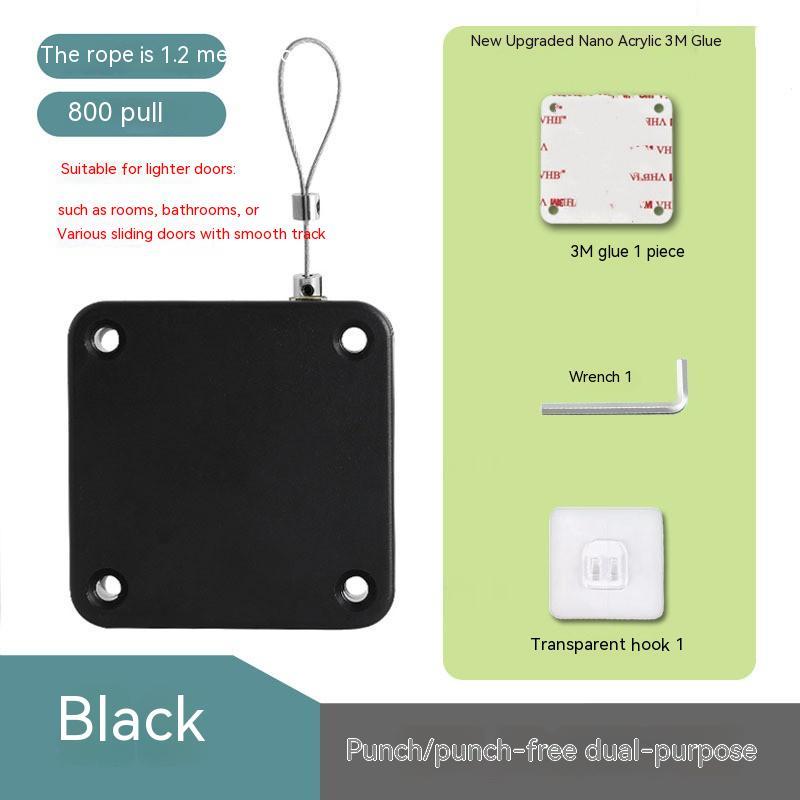 Automatic Door Closer Punch-Free Soft Close Door Closers For Sliding Door Glass Door 500g-1000g Tension Closing Device cd97e9