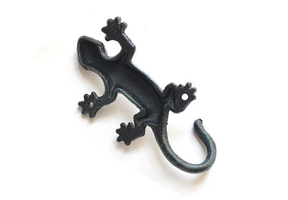 Wrought Iron Gecko Hook American Cast Iron Garden Hook cda1f2f6 c851 41d0 a210 429897b56b50