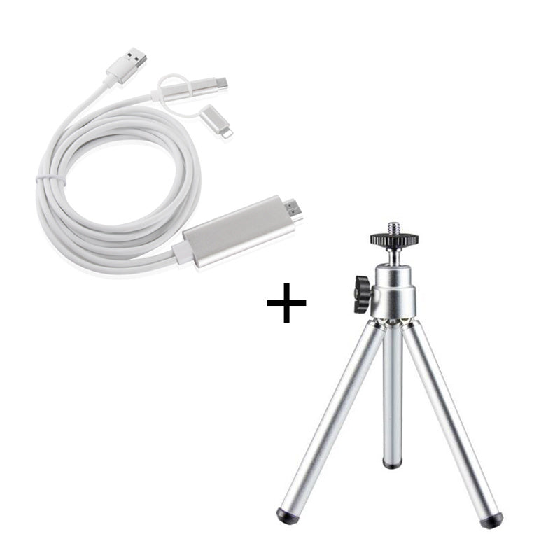 Compatible WithApple, Compatible WithApple , Universal Mini Flexible Tripod Stand ForCanonNikon Digital Cameras Camcorder - 图片 13