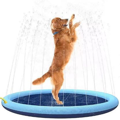 Dog Sprinkler Outdoor Toys Dog Swimming Mat Anti-Slip Dog Pool Splash  Pad cdafa6cc 2b03 46e1 b940 b99598d887ff bf0facf5 f6fc