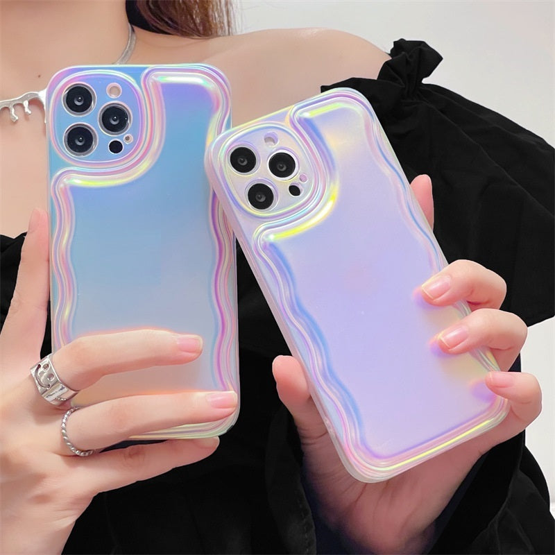 Premium Back Cover Type Aurora Laser Mobile Phone Soft Shell cdc95531 5ea4 40b8 a81a da51be690bc8