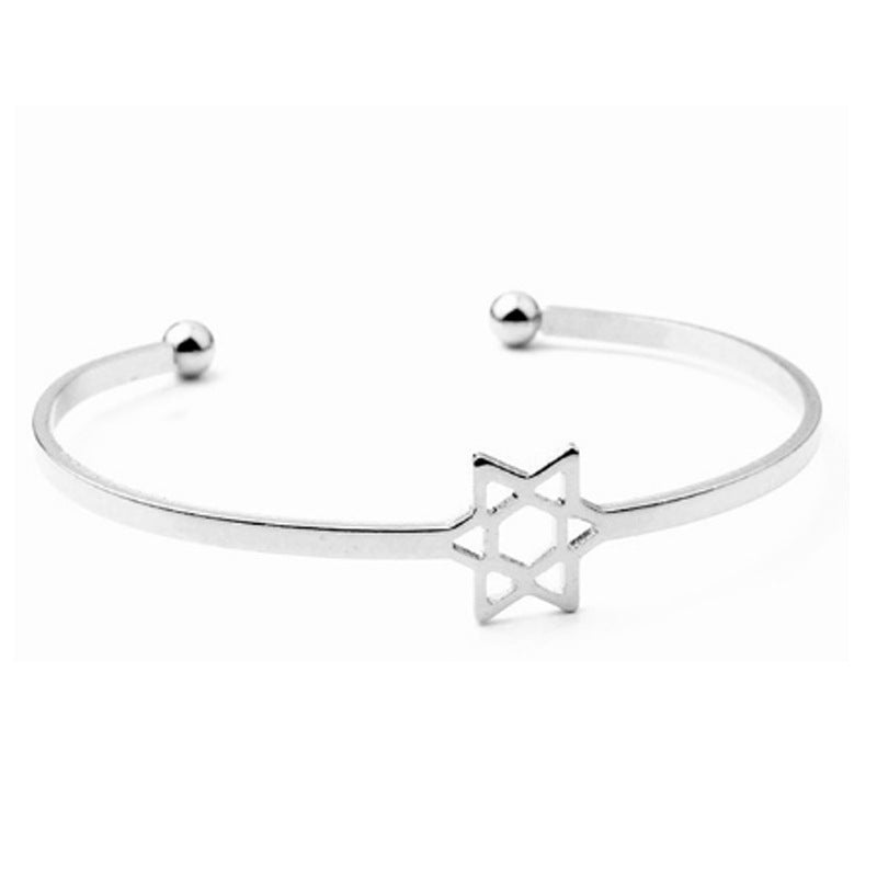 Women's Six-pointed Star Hollow Fashion Bracelet cdcdd6a6 dd75 4643 9600 8900c3d4a37b