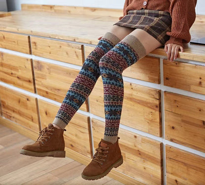 Autumn And Winter Angora Wool Knee Socks Women cdda21d6 c0c7 46a6 a8b5 9390ba035e7c