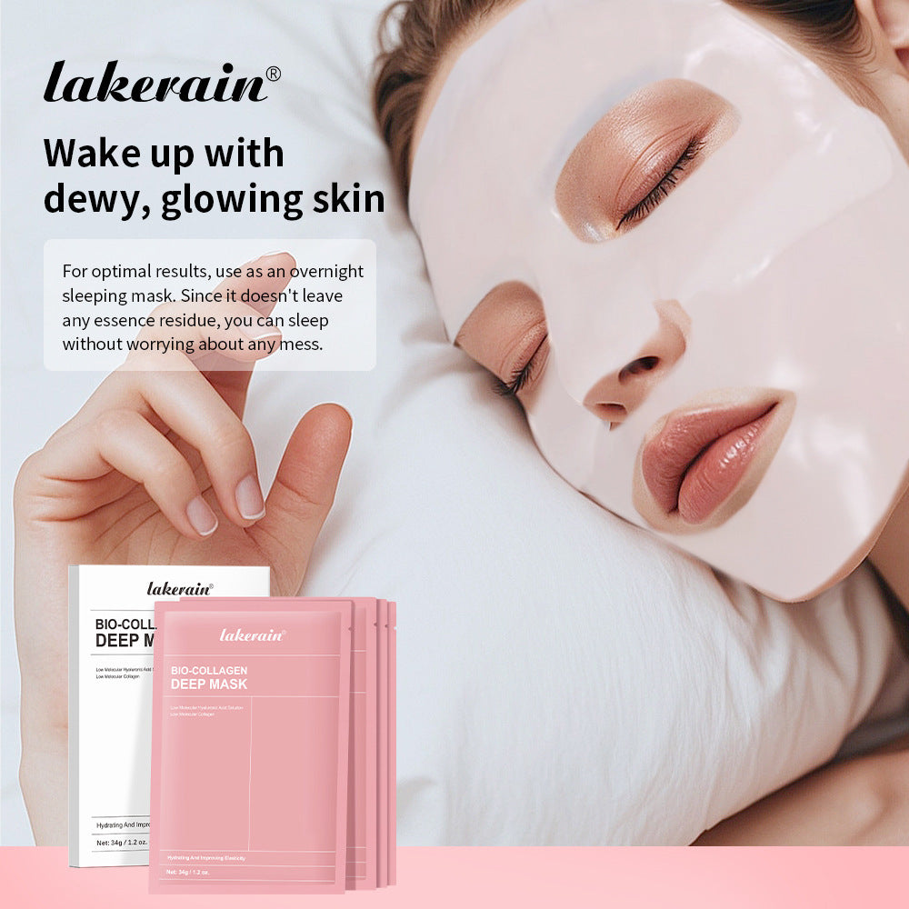 Cross-border Lakerain Collagen Facial Masks Set Face Hydrating Tight To Brighten Hydrogel Mask At Night cde091f1 da78 4e38 91